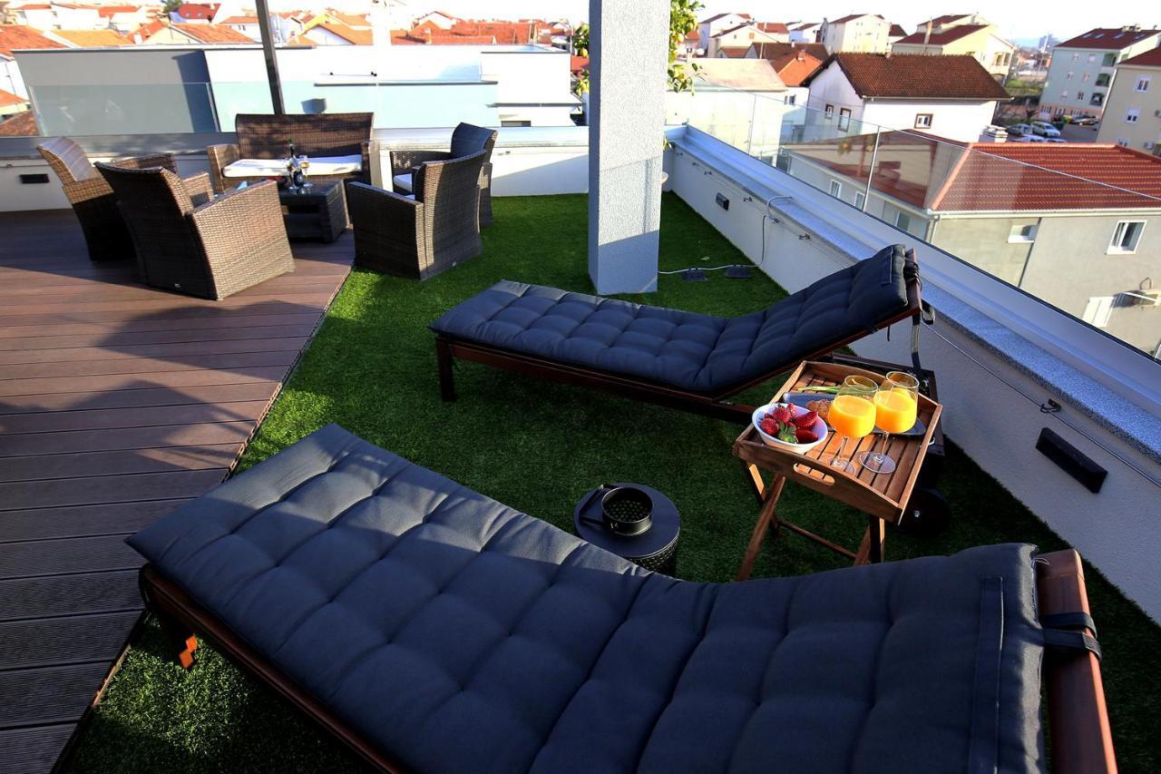 Esso Roof Terrace Apartment Zadar Exteriör bild