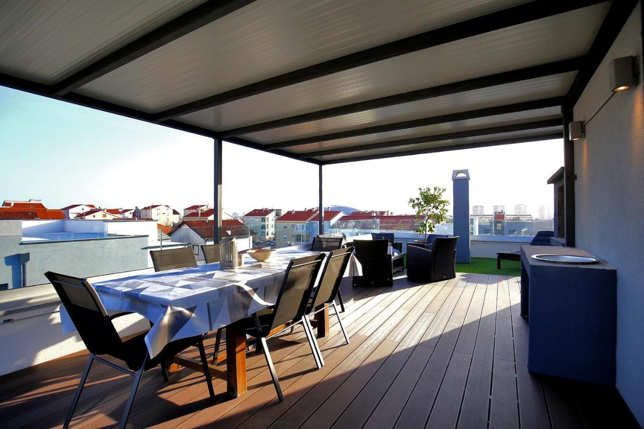 Esso Private Roof Terrace Lägenhet Zadar Exteriör bild