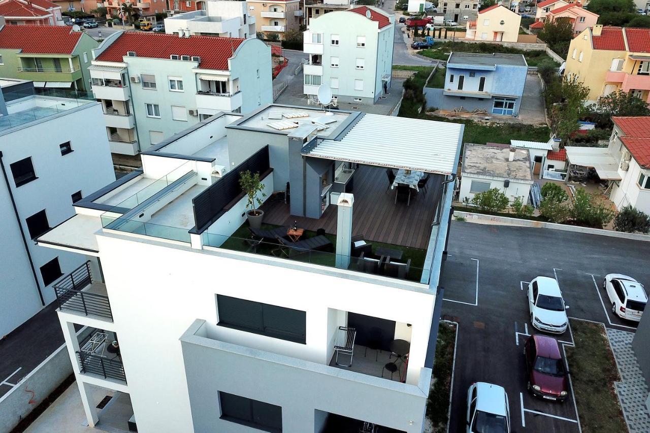 Esso Private Roof Terrace Lägenhet Zadar Exteriör bild