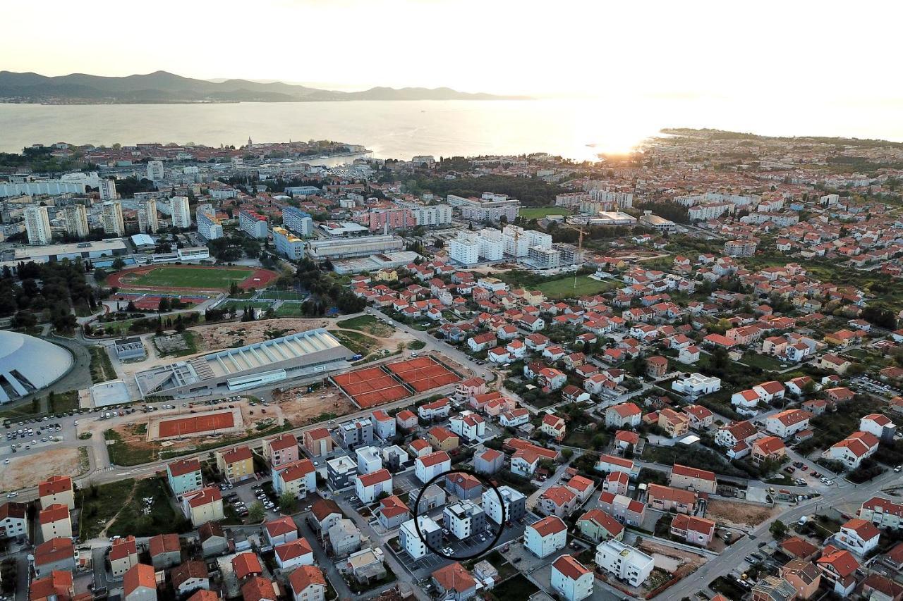 Esso Roof Terrace Apartment Zadar Exteriör bild