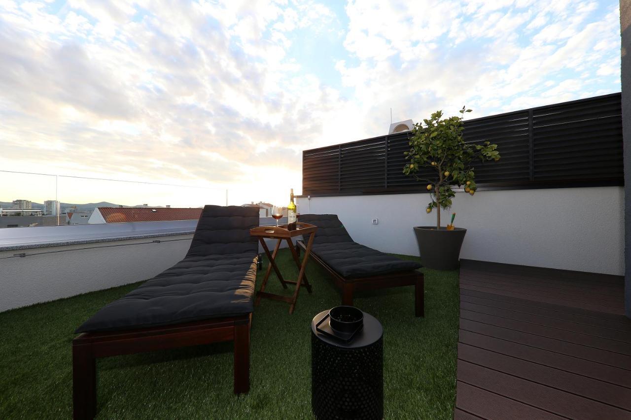 Esso Private Roof Terrace Lägenhet Zadar Exteriör bild